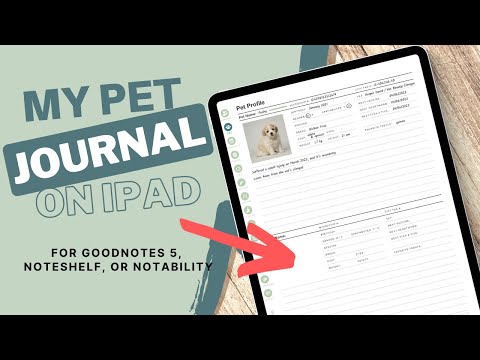 Your Furry Friends' Life & Pawsome Memories—All-In-One Pet Journal | Pet Records Digital Planner