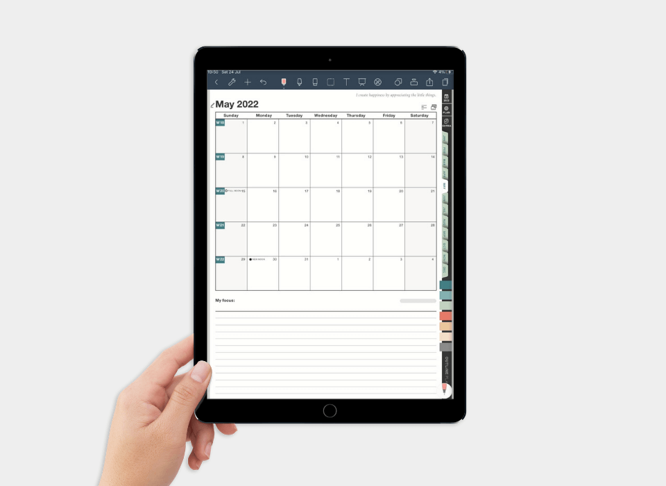 the best 2022 digital planner for ipad