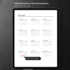 2024 Daily Planner for iPad-minimal day to day planners-goodnotes template (3)