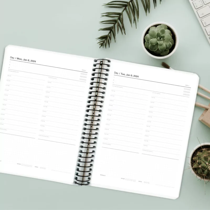 2024 day planner digital-day planner with times