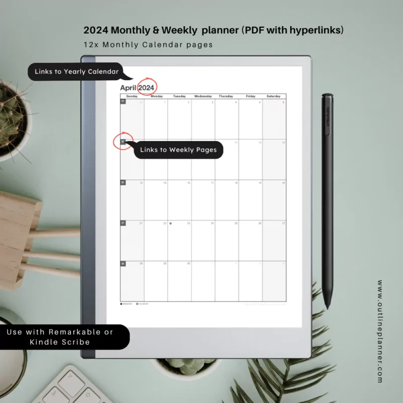 2024 weekly planner-remarkable planner template (4)