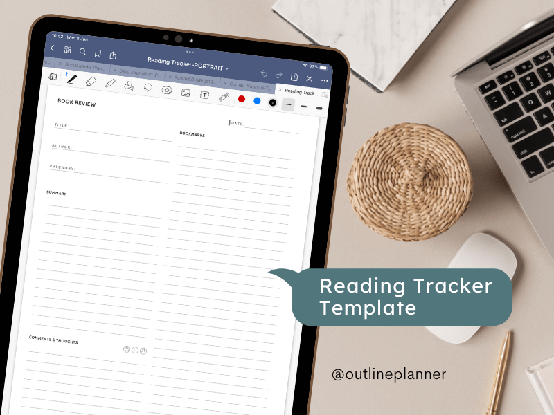 best goodnotes templates for iPad