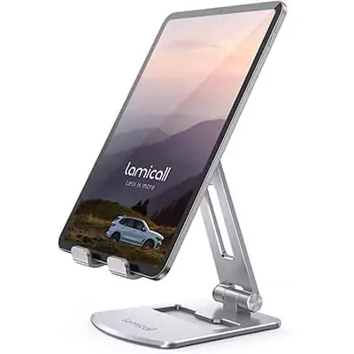 Lamicall Adjustable Tablet Stand on Amazon