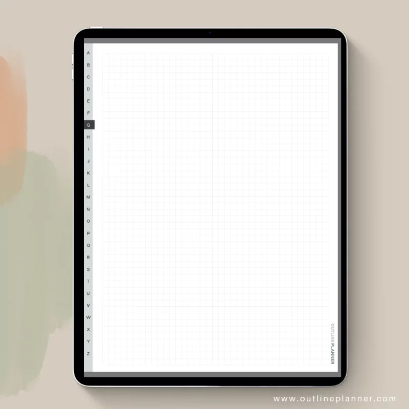 a-z-digital-notebook-minimal goodnotes-templates (12)