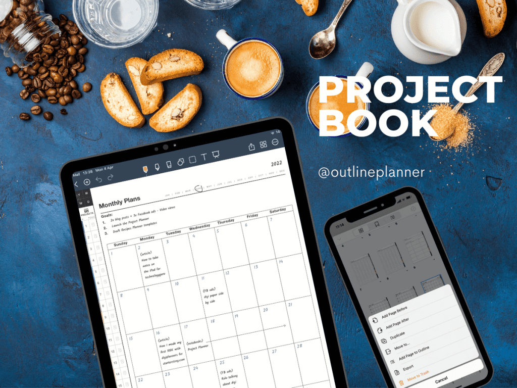 free digital planner template noteshelf