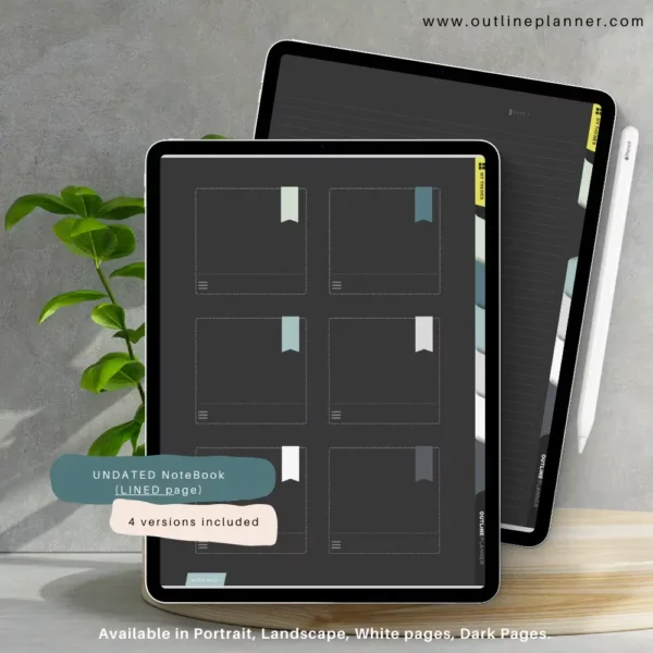 digital notebook template-digital notebook with tabs goodnotes (1)