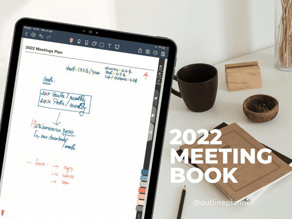 goodnotes planner templates free 2022
