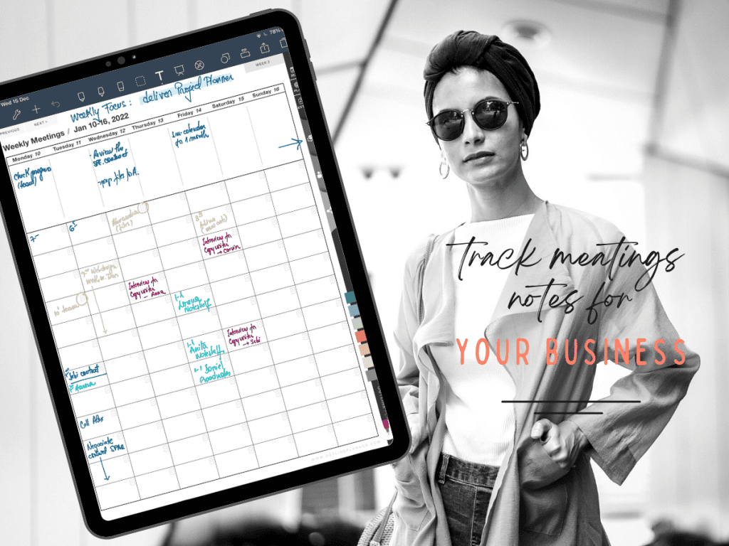 digital planner for ipad free download templates