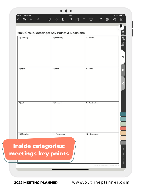 meeting planner-business planner-goodnotes templates ipad-8