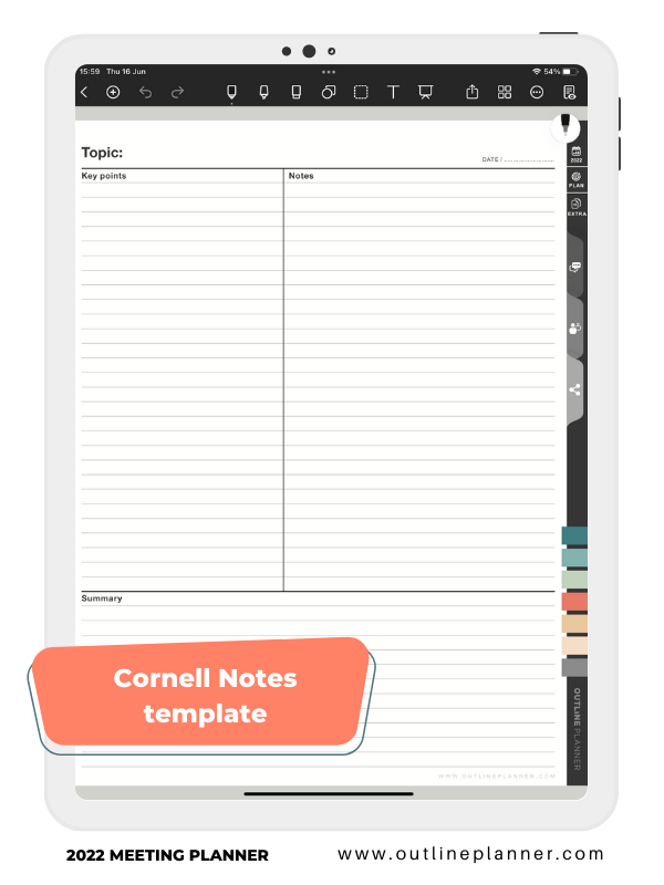 meeting planner-ipad digital planner template-12