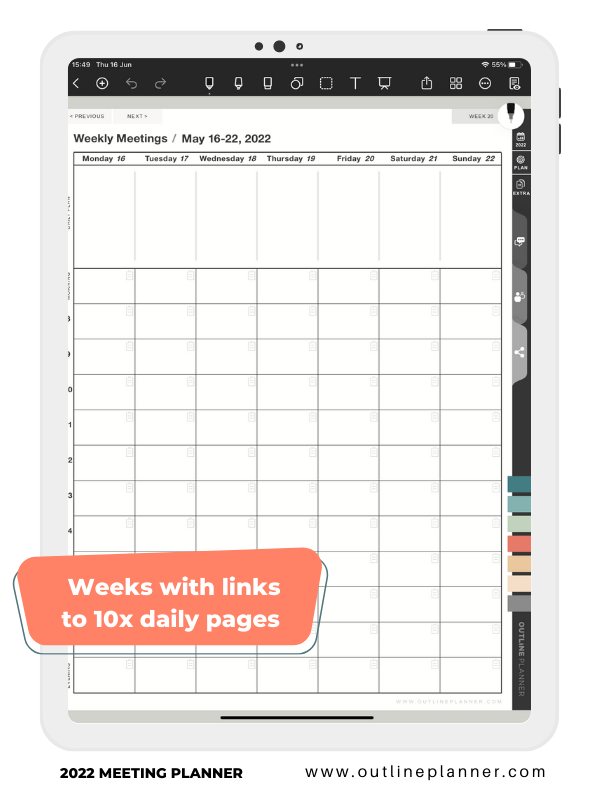 meeting planner-meeting notes-noteshelf templates-3