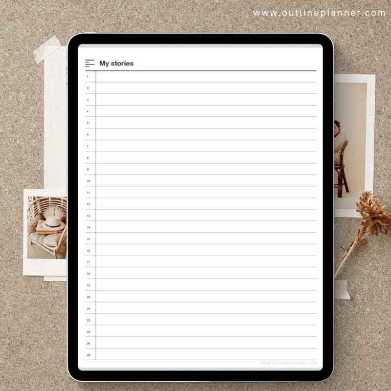 photo journal-digital diary-goodnotes templates (2)