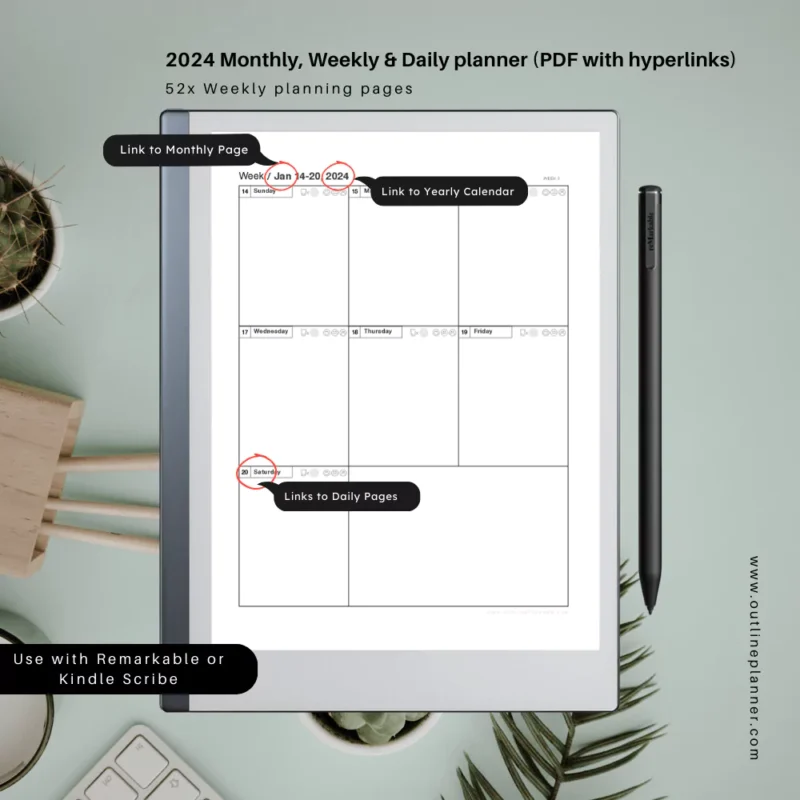 remarkable planner for 2024-monthly weekly and daily planner 2024 (5)